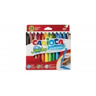 CARIOCA ΜΑΡΚΑΔΟΡΟΙ 24 ΧΡΩΜΑΤΑ JUMBO
